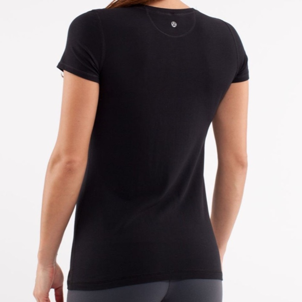 Lululemon Lively Crewneck Tee *Vitasea Black